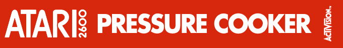 Pressure Cooker logo for Atari 2600